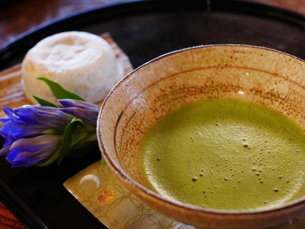 Té matcha sin teína